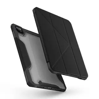 Produktfoto för Panzer Glass PanzerGlass fodral UNIQ Trex fodral Apple iPad Pro 11 2020/2021 (2:a och 3:e generationen) Antimikrobiellt svart / svart