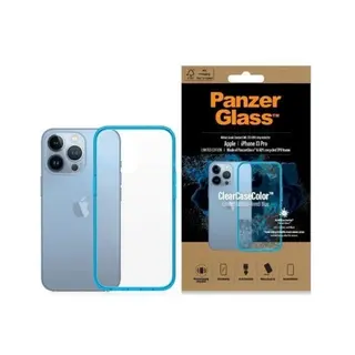 Produktfoto för PanzerGlass Apple iPhone 13 Pro AntiBacterial ClearCase - Bondi Blue