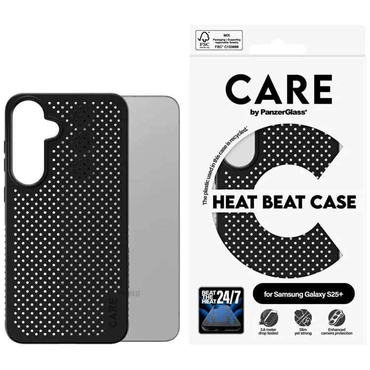 Alternativ bild 0 för PanzerGlass CARE Galaxy S25+ Heat Beat skal