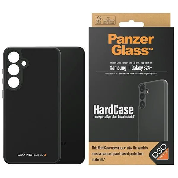 Alternativ bild 0 för PanzerGlass™ | Hardcase - Bakre omslag - Svart | Galaxy S24+