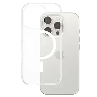 Produktfoto för PanzerGlass HardCase White MagSafe iPhone 16 Pro