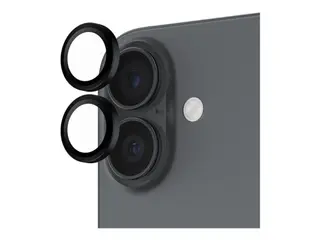 Produktfoto för PanzerGlass iPhone 17 / 16 / 16 Plus Hoops Linsskydd (svart)