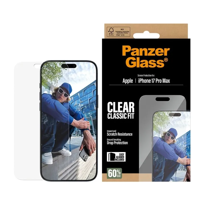 Alternativ bild 0 för PanzerGlass iPhone 17 Pro Max Skärmskydd