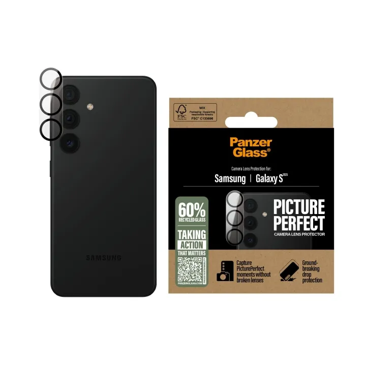 Alternativ bild 0 för PanzerGlass PicturePerfect Lens Protector Samsung Galaxy S25