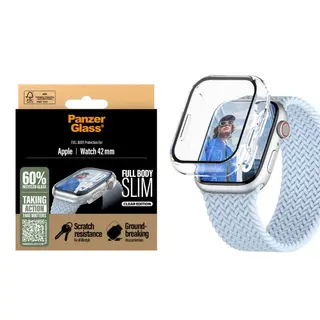 Produktfoto för PanzerGlass Screen Protector Snappie Full Body Slim Transparent Apple Watch Series 10 | 42mm