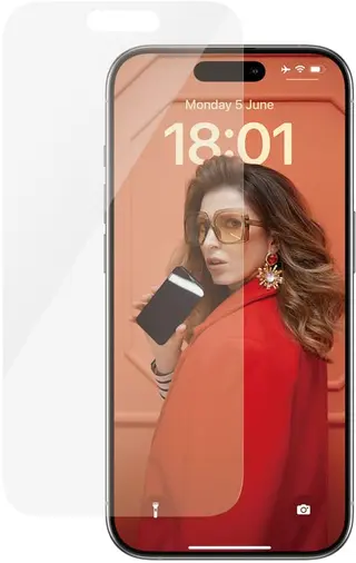 Produktfoto för PanzerGlass™ | Skärmskydd - Classic-Fit | Apple iPhone 15 Pro