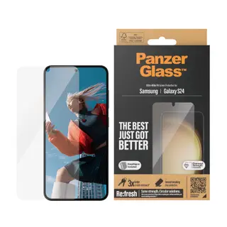 Produktfoto för PanzerGlass™ | Skärmskydd - Ultra-Wide Fit | Galaxy S24