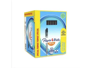 Produktfoto för Paper Mate Kulpenna, InkJoy™ 100, svart, 1,0 mm, 100-pack