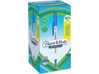 Produktfoto för Paper Mate Kulpenna recycled 1mm blå