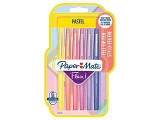 Produktfoto för Paper Mate Märkpenna Flair pastell