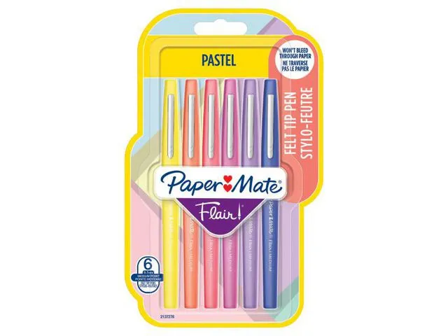 Alternativ bild 0 för Paper Mate Märkpenna Flair pastell