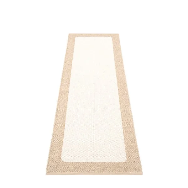 Alternativ bild 0 för Pappelina Matta Ilda, 70 x 180 cm, beige/vanilla
