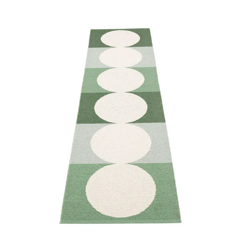 Alternativ bild 0 för Pappelina Otto plastmatta 70 x 280 cm, herb
