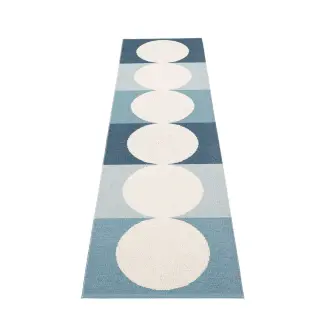 Produktfoto för Pappelina Otto plastmatta 70 x 280 cm, sky