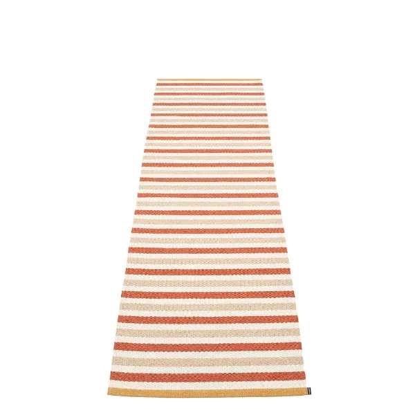 Alternativ bild 0 för Pappelina Teo matta 70 cm x 120 cm, brick/beige/vanilla