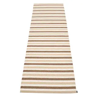 Produktfoto för Pappelina Teo matta 70 cm x 240 cm, brown/beige/vanilla