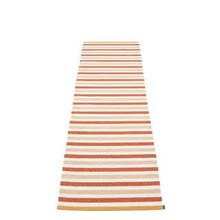 Produktfoto för Pappelina Teo matta 70 cm x 300 cm, brick/beige/vanilla