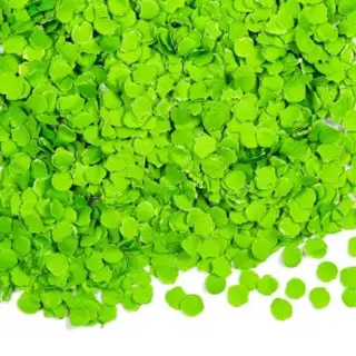 Produktfoto för Papperskonfetti ljusgrön 100 gram