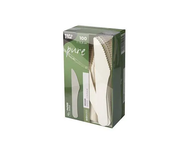 Alternativ bild 0 för PAPSTAR Bestick Kniv Papper 15,8cm