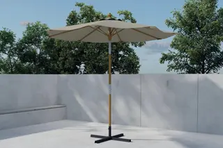 Produktfoto för Parasoll Cerox 270 cm Utomhus - Beige