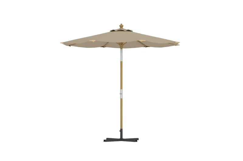Bild 2 för Parasoll Cerox 270 cm Utomhus - Beige