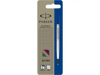 Produktfoto för Parker Refill Quink Roller Ball M blå