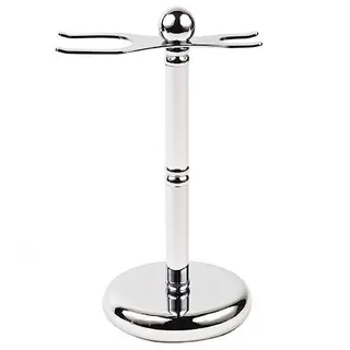 Produktfoto för Parker Shaving Deluxe Chrome 2 Prong Shave Stand