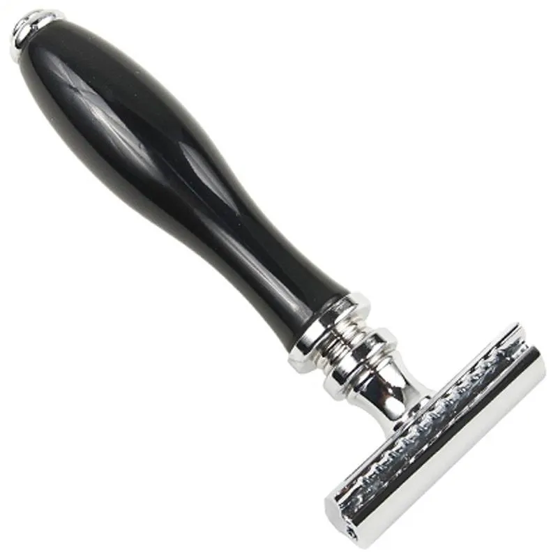 Alternativ bild 0 för Parker Shaving Parker 111B - Black Resin Handle 3 Piece Safety Ra