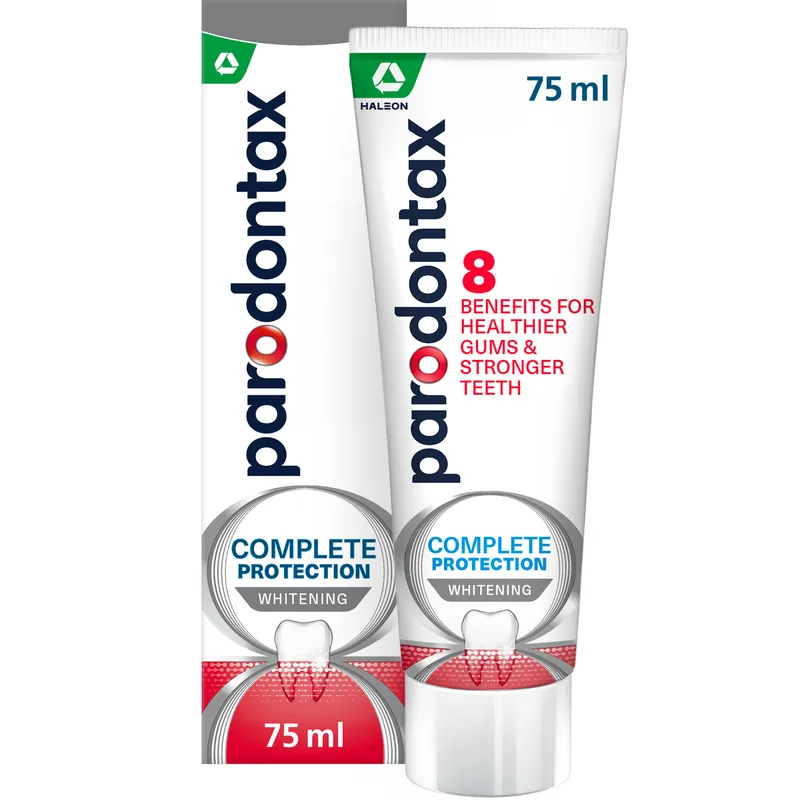 Bild 2 för Parodontax Complete Protection Whitening tandkräm 75 ml