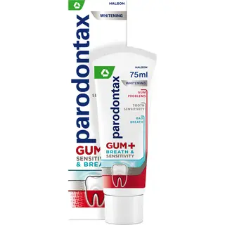 Produktfoto för Parodontax Gum+Sensitivity & Breath Whitening 75 ml