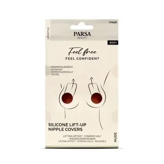 Produktfoto för Parsa Beauty No Bra Day  Silicone Lift-Up Nipple Covers Nude