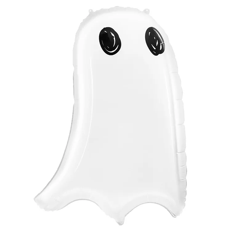 Alternativ bild 0 för Party Deco Halloween spökballong i folie - 68 cm - 1 st universal