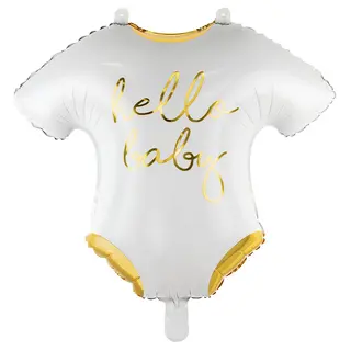 Produktfoto för PartyDeco FB64-008-019ME-CARTON, Guld, Vit, Figur, Folie, Partytema, 510 mm, 450 mm