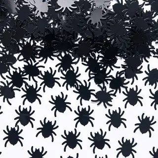 Produktfoto för PartyDeco KONS23, Lös konfetti, Svart, 1 färger, Djur, Spider, Halloween