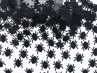 Produktfoto för PartyDeco KONS23, Lös konfetti, Svart, 1 färger, Djur, Spider, Halloween
