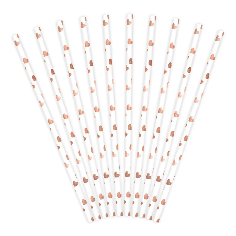 Alternativ bild 0 för PartyDeco SPP7M-019RJ, Rose Gold, Vit, papper, 195 mm, 10 styck, 72 mm, 270 mm