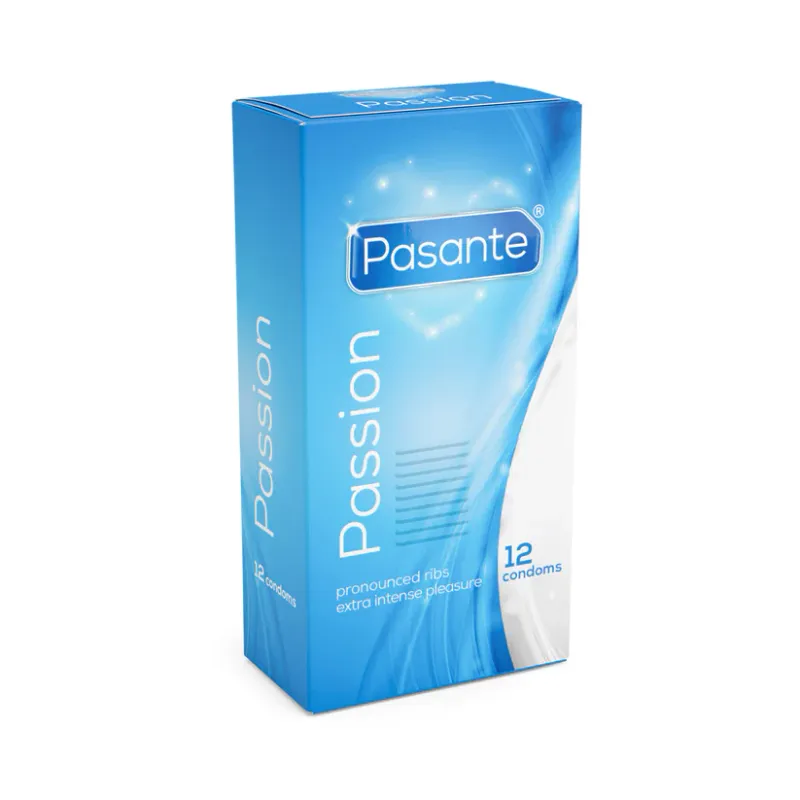 Bild 1 för Pasante Ribbed Passion - 12 pack