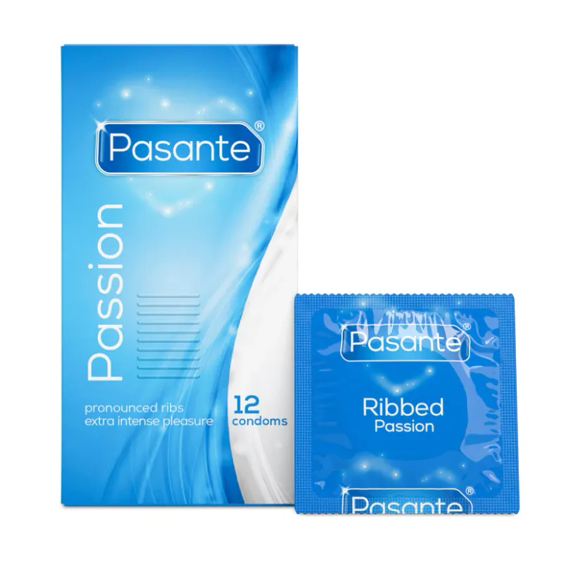 Bild 2 för Pasante Ribbed Passion - 12 pack