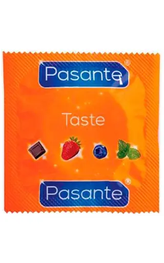 Produktfoto för Pasante Strawberry Flavour Condome - 1 styck