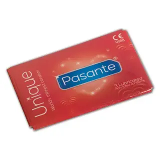 Produktfoto för Pasante Unique Latexfree Condoms 3pcs