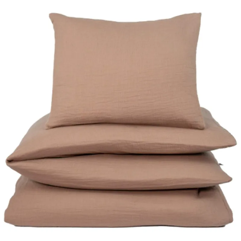 Bild 1 för Påslakan Vagga Muslin Brown