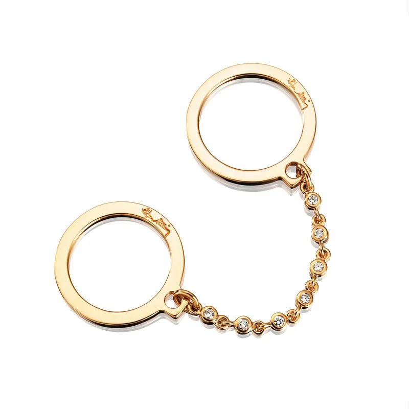 Alternativ bild 0 för Passion Cuffs & Stars Ring Guld 15.00 mm