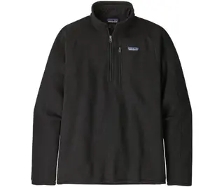 Produktfoto för Patagonia Better Sweater 1/4 Zip Men Black