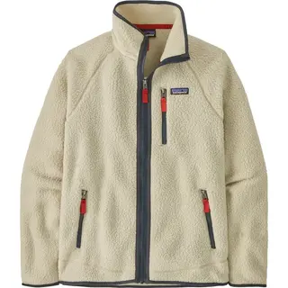 Produktfoto för Patagonia M's Retro Pile Jkt Pelican W/Smolder Blue Pelican w/Smolder Blue S