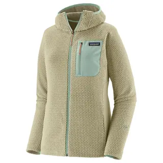 Produktfoto för Patagonia W's R1 Air Full-Zip Hoody Weathered Stone - S