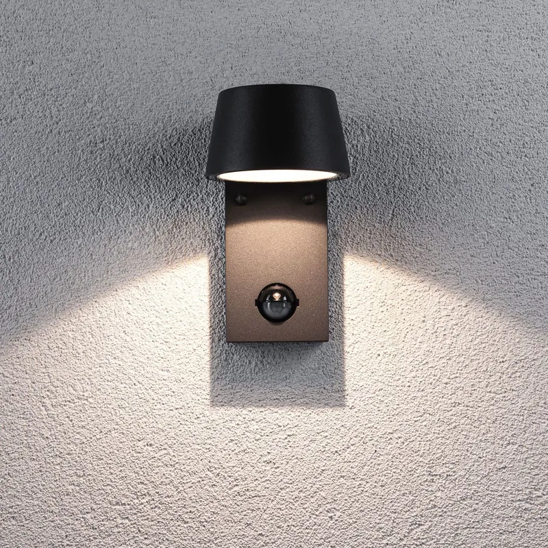 Bild 3 för Paulmann - Capea Utomhus Vägglampa w/Sensor Alu/Anthracite Paulmann