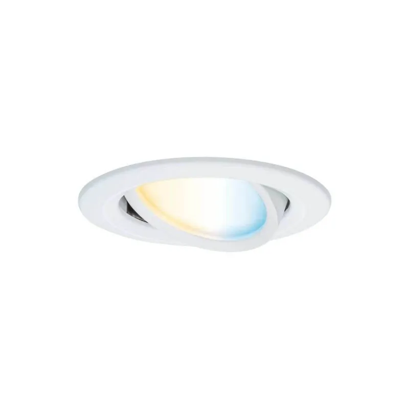 Bild 3 för Paulmann - Nova Coin Recessed Plafond 3pcs. Ø84 TW Matt White