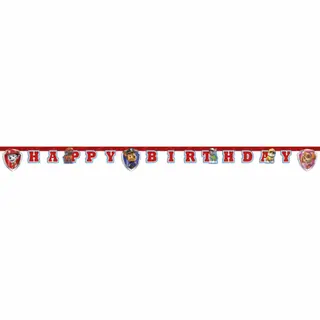 Produktfoto för Paw Patrol Action bokstav banner