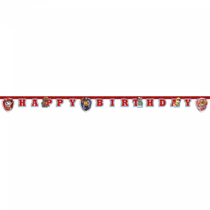 Alternativ bild 0 för Paw Patrol Action bokstav banner
