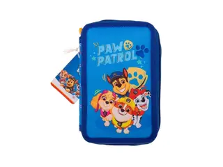 Produktfoto för Paw Patrol Dubbelt Pennfodral (Blå)